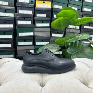 s02 chaussure en cuir noir