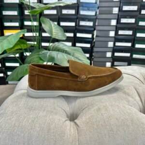 s03 chaussure en daim noir